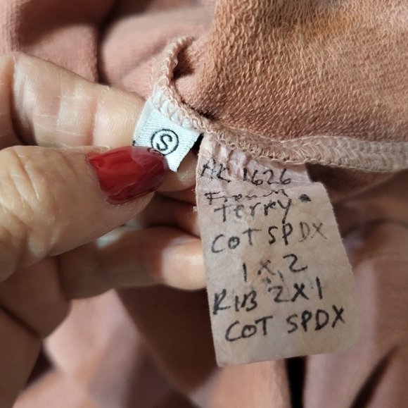 NWT t.la by Anthropologie Small Rose colored tee shirt - Picture 3 of 10